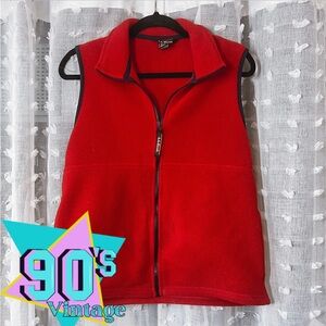 Vintage L.L. Bean Fleece Vest
